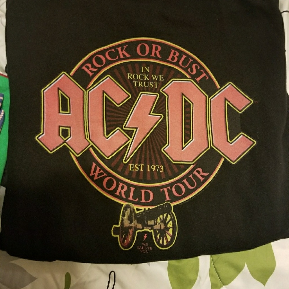 AC/DC Zip Up Jacket